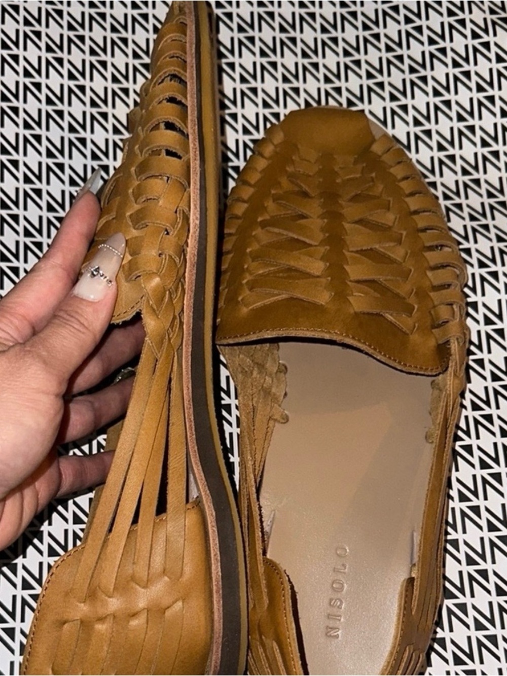 PRICED TO SELL - Nisolo Men's Huarache Sandal 12 (fits like a 13)